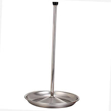 PETSOLA Decanter per Vino Display Staffa Supporto Stendino Barware 35cm - Argento, 35x17cm