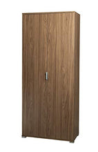 MeMi Me281NOC Armadio, Legno, Noce, 36.5x75x174 cm