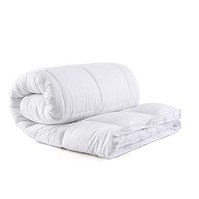 Amazon Brand - Umi 3D Coprimaterasso Imbottito,Coprimaterasso in Microfibra di Poliestere,Morbidezza,antiallergico - 160x200cm