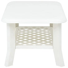 vidaXL Tavolino da Caffè Antracite 90x60x46 cm in Plastica