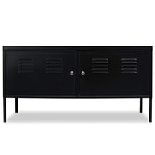 vidaXL Mobile Porta TV 118x40x60 cm Nero Staffa Mobiletto Sostegno Televisore