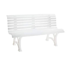 Unimet Blome-Tillmann Neptun/Helgoland Banco del Giardino di plastica Frame Bianco