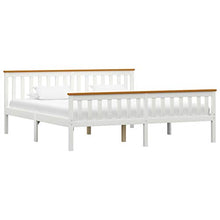 FAMIROSA Giroletto con 2 Cassetti Bianco in Massello di Pino 180x200 cm-0437
