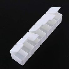 #N/a Portapillole Da Viaggio 7 Giorni Portapillole Settimanale Organizer per Pillole Giornaliero per Olio di Pesce
