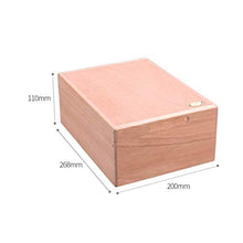 CLJ-LJ Cigar Box, Cigar Humidor, Legno di Cedro Cigar Box Good Mood, Good Life (Colore: Brown)