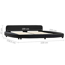 SKM Giroletto Nero in Similpelle 180x200 cm (41.4kg)