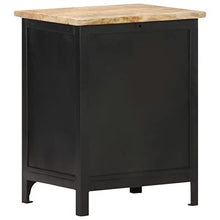 vidaXL Comodino 40x30x50 cm in Legno Massello di Mango