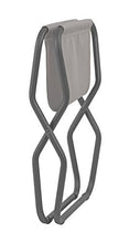 Lafuma Sgabello/Poggia Piedi Next, Grigio, 66.5x51x35 cm