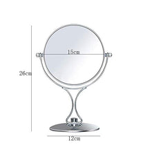 CCLLA Specchio per Il Trucco, Specchio per Il Desktop HD Specchio per Il Trucco Specchio cosmetico bifacciale Portatile Specchio di Bellezza