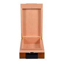 WY-YAN Invecchiamento Legno di Cedro Portatile Creativo di personalità Retro-Arco Laterale Humidor