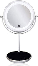L&B-MR - Specchio da bagno a LED, con specchio ingranditore a 5 lati, doppio schermo da barba e specchio da bagno
