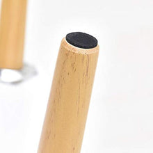 WALNUTA Comodino dal Design Semplice e Moderno a Tre cassetti, Mini armadietto da Camera da Letto in Legno massello da Comodino