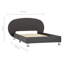 SKM Giroletto Grigio in Similpelle 90x200 cm (21.65kg)