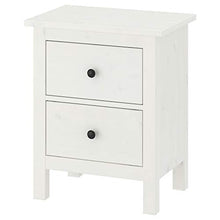 HEMNES cassettiera 2 cassetti 2 cassetti macchia bianca
