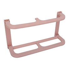 Tarente Doppio Strato Plastic Autoadesivo Pantofole Autoadesivo Portacandetto Organizzatore del Rack (Rosa)