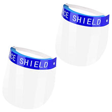 PRETYZOOM 2 Pezzi di Sicurezza per Il Viso Protettivi Isolamento Protettivo Anti-Sputo Trasparente Anti-Saliva Isolamento Completo degli Occhi Facciali Bocca (Blu)