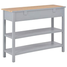 SKM Credenza Grigia 110x35x80 cm in MDF