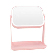 LED Professionale Trucco Specchio Bifacciale USB Da Tavolo Specchio Lampada Dimmerabile Vanity Specchio Luci con Sensore Interruttore