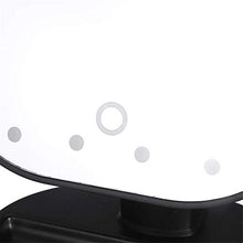 Specchio per Il Trucco Touch Screen da Tavolo con Luce per Specchio da Trucco da 20 LED Alimentato A Batteria Specchio Ad Angolo Regolabile di 180 ° Specchio per Il Trucco da Viaggio Portatile