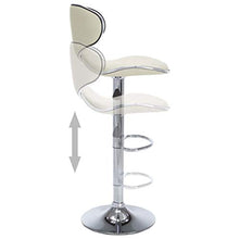 vidaXL Sgabelli da Bar 2 pz Crema in Similpelle