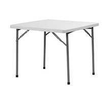 MAXCHIEF - Tavolo Pieghevole, XXL90, 91,4 x 91,4 x 74,3 cm, Colore Grigio Chiaro