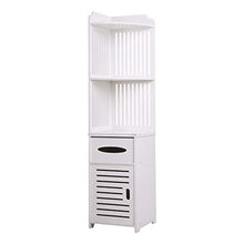 FGWE (30 x 30 x 120 cm) semplice mensola ad angolo, bianco