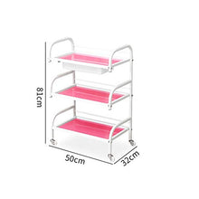 Multi-layer salone di bellezza trolley con multifunzione cassetto scorrevole mensola stabile barbiere ispessimento domestico storage