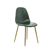 DIEDZ Sgabello per Scarpe Sedia Nordic in Ferro battuto retrò Industriale Vento caffè Semplice Sedia da Pranzo Designer casa Sgabello (Colore: A)