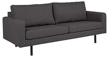 Amazon Brand - Movian Ticino - Divano a 2 posti e mezzo, 88 x 210 x 88 cm (Lu x La x A), grigio - Arredi Casa