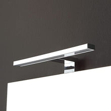 Kiamami Valentina MOBILE BAGNO CON LAVABO SOSPESO GRIGIO LUCIDO SPECCHIO RETTANGOLARE | RIVA