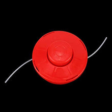 Rockyin Strimmer Bump Line Feed decespugliatore Erba Sostituzione Testina Universale (Red)