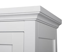 Teamson Home Mobile In Piedi Da Bagno In Legno Bianco D'Angolo ELG-586