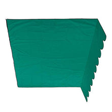 KPOON Tendalino Ombra VelaCopertura per Tenda da Sole per Esterni da Giardino per BarcheTendalino A Baldacchino (Size:2.5x2m; Color:Dark Green)