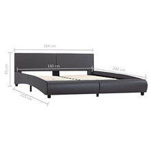 SKM Giroletto Grigio in Similpelle 160x200 cm (29.25kg)