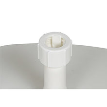 Anni Plastica Papillon 10000 Ombrellone Supporto per Parasol Pole 20 l 18-32 mm di diametro in polietilene bianco