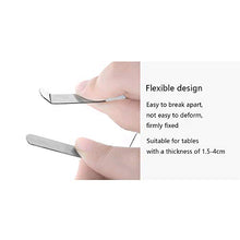 sinogoods Fermatovaglia da tavola, 12 Pezzi Tovaglia Clip in Acciaio Inossidabile, per casa, Pranzo, Picnic, Feste e Matrimoni (7.5 * 4.5cm)