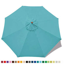 MasterCanopy (30 + Colors) Ricambio Mercato Ombrello baldacchino per 2,7 m 8 aste (Canopy Only)