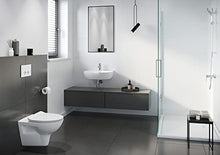 Domino 656317 - Lavabo in ceramica, 50 cm, colore: Bianco
