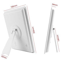 Vanity specchio con 8/16 LED Vanity specchio con touch dimmer interruttore Desktop desktop bagno viaggio 8LEDs batteria staffa di funzionamento blu
