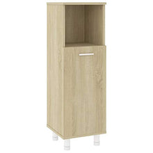 Armadio per il bagno, in rovere Sonoma 30 x 30 x 95 cm