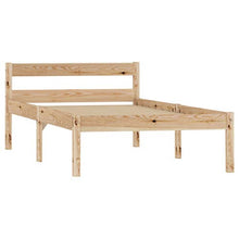 FAMIROSA Giroletto con 2 Cassetti in Legno Massello di Pino 90x200 cm-0327
