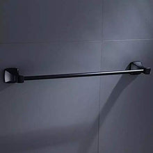 GYCS Mensola angolare per Bagno Nero Single Pole Bagno Hardware Pendente Single Pole Towel Rack Accessori per Il Bagno