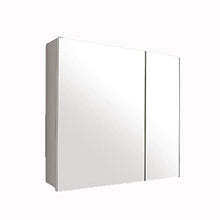 haozai Mensola da Muro O da Cassetti Scaffale Parete Design En Colore Bianco Pensile Bagno Sospeso,Specchio Contenitore Bagno,Specchio Bagno 1214