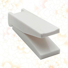 DOITOOL Contenitore per pillole da viaggio quadrato per pillole e pillole portatile divisore in plastica per adulti bambini età (bianco)