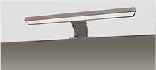 VE.CA-ITALY SPECCHI PER ARREDO BAGNO E CASA - DESIGN MINIMALE - CON LUCE/PLAFONIERA LED (80x60 cm - luce/plafoniera LED 30 cm)