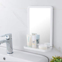 YYSYN Specchio per Lavabo per Hotel, Forte Specchio Quadrato A Parete, A Parete, 299x200x87mm