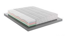 MENTOR - Materasso Memory Med H1 Piazza E Mezzo 120x190 Creation Med H23 DISP. Medico DETRAIBILE 7 cm di Memory, Onda ad 11 Zone di portanza differenziata, sfoderabile e Lavabile.