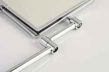 MMWYC Specchio for Trucco a Parete bifacciale Girevole Specchio for Trucco a Specchio Push-Pull e Specchio for Appendere Grande Specchio Pieghevole Specchio for Il Trucco del Bagno