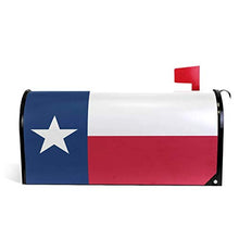 Texas State Flag - Copertura magnetica per cassetta postale, per giardino, giardino, casa, dimensioni standard, 53,3 x 45,7 cm