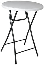 Saro Barbados Party di tavolo, Metallo, Bianco, 80 x 80 x 110 cm